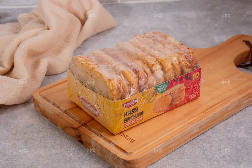 【巧食家】四角薯餅 640g/10片/盒 (6盒組)