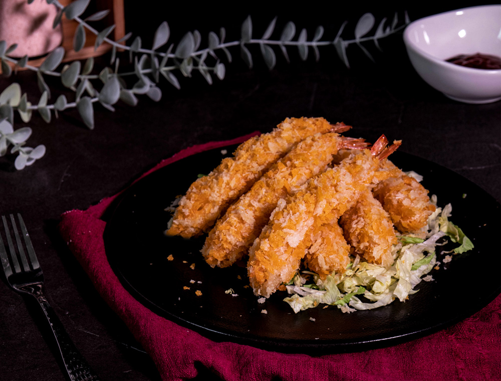 【巧食家】嚴選黃金麵包炸蝦 210g/6入/盒 (10盒組)