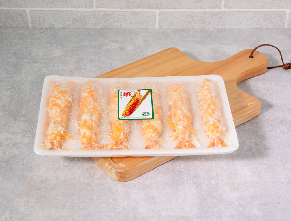 【巧食家】嚴選黃金麵包炸蝦 210g/6入/盒 (10盒組)