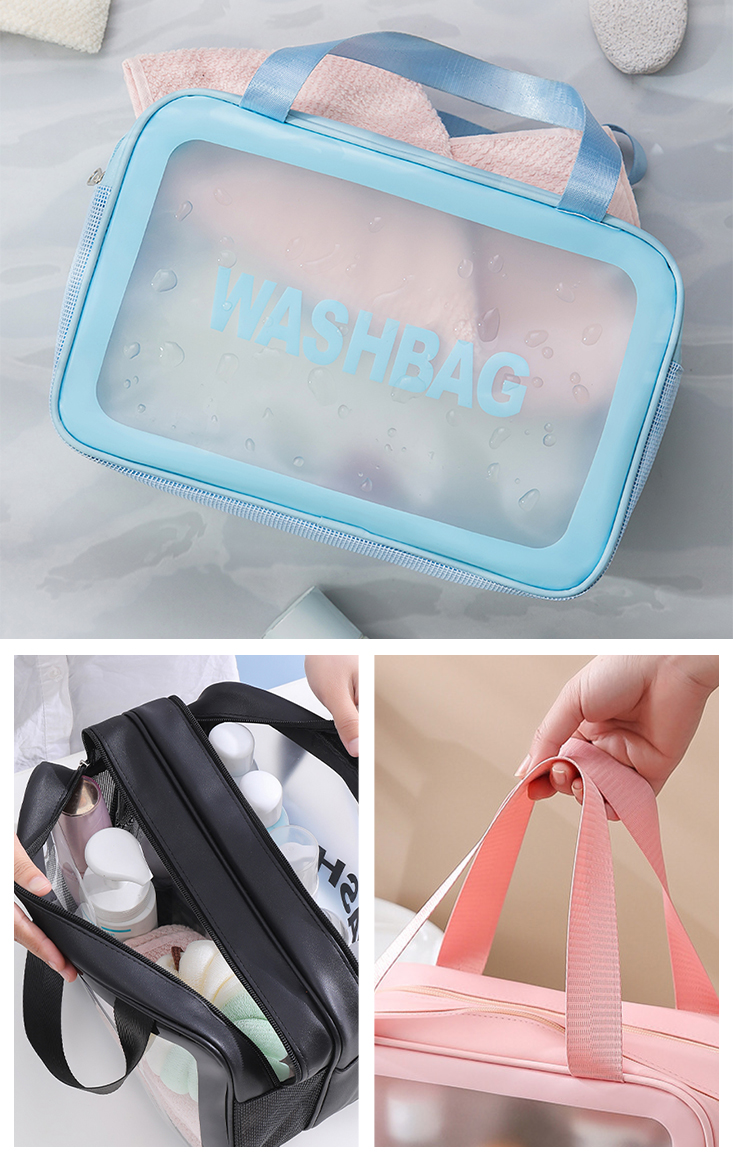 乾溼分離旅行收納袋 防水盥洗包(中號/大號) 旅行包 防水旅行包 防水收納包