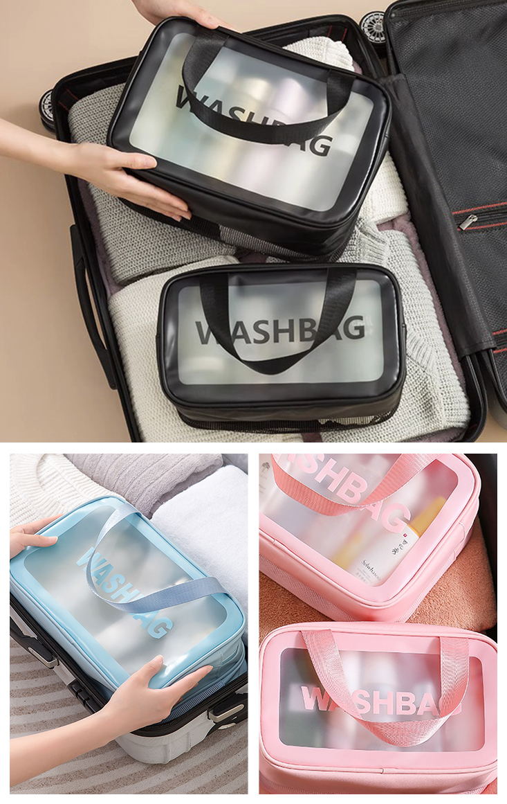 乾溼分離旅行收納袋 防水盥洗包(中號/大號) 旅行包 防水旅行包 防水收納包