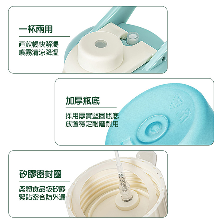 彈蓋吸管刻度運動水壺(綜合)