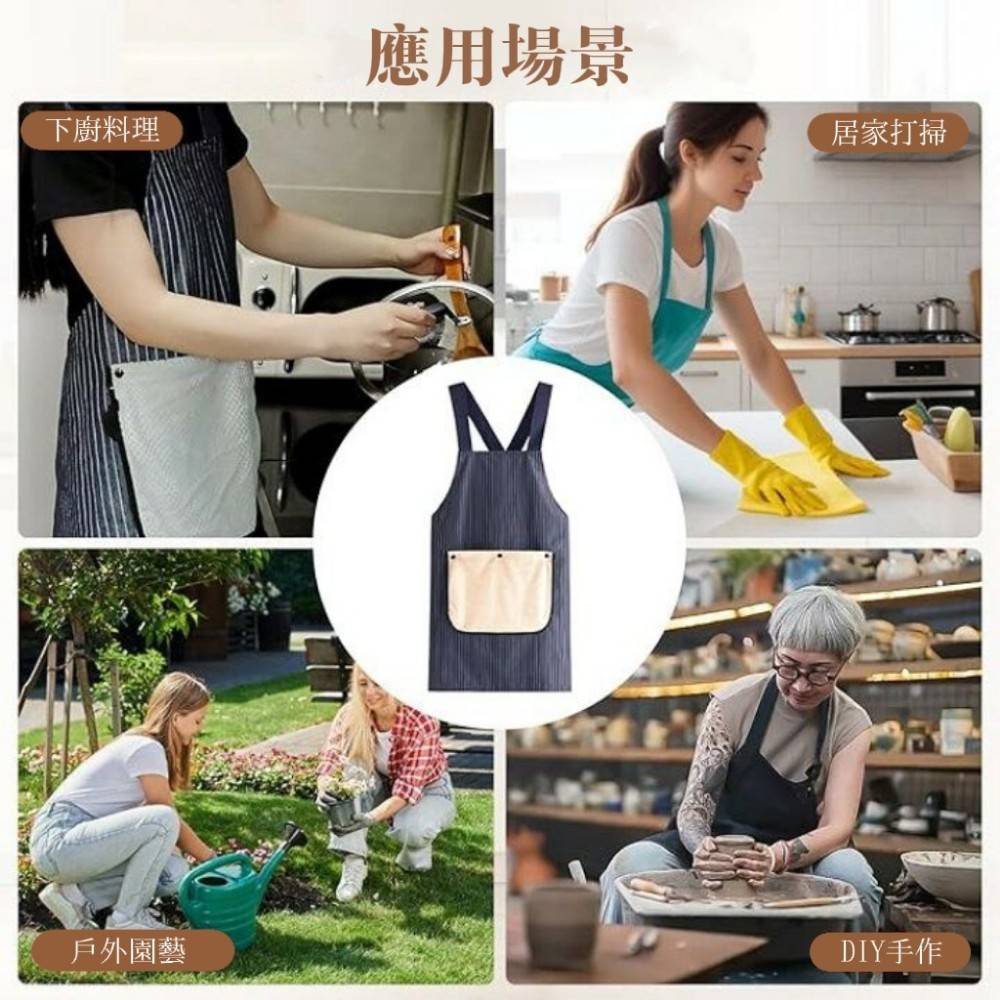 【職務所】三層防水防油職人工作圍裙