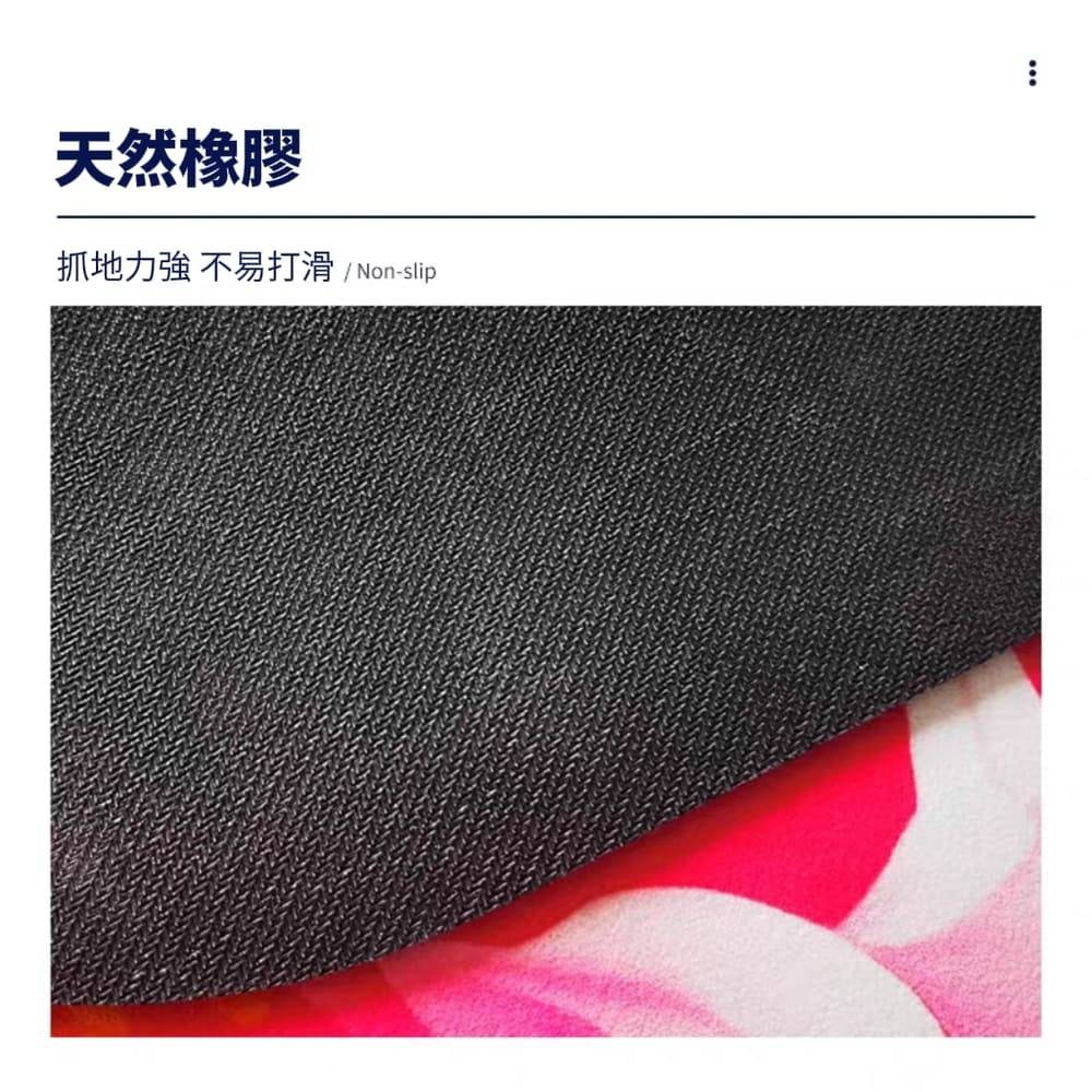 【牡丹】牡丹花軟式吸水硅藻泥地墊 40×40cm