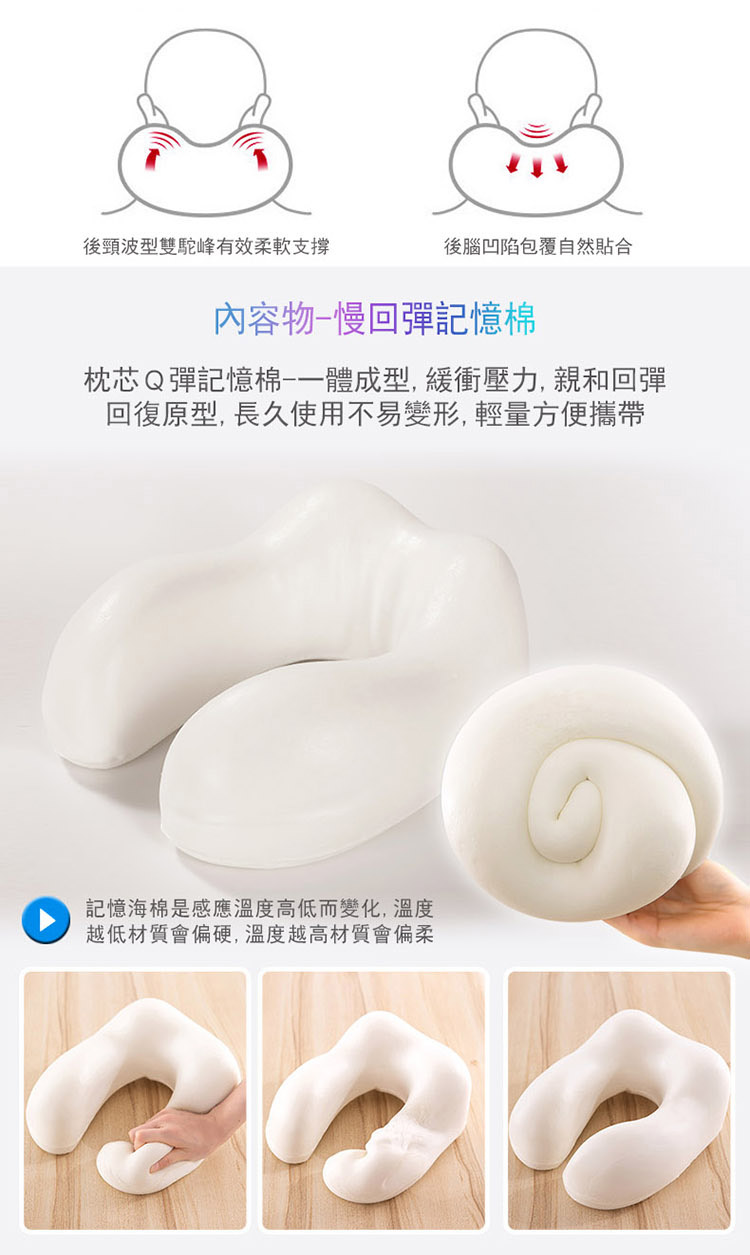 舒爽記憶頸枕