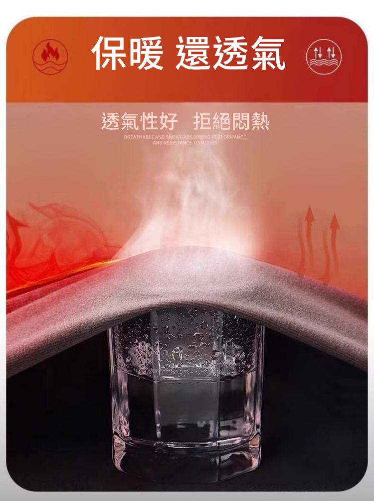 男款加絨保暖立領運動外套