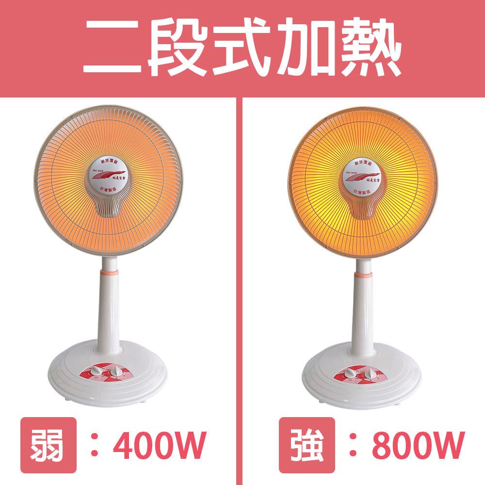 雙豪牌 14吋鹵素定時電暖器 TH-1411 ~台灣製造