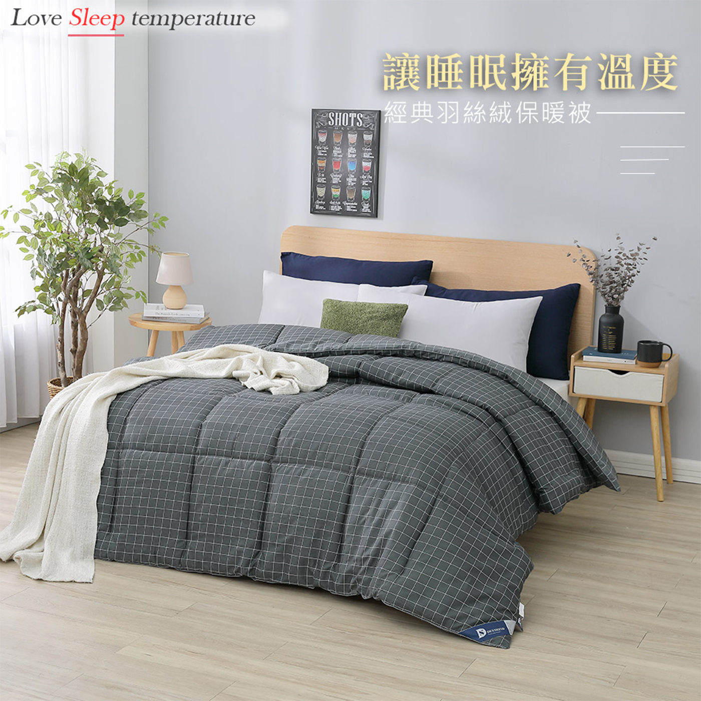 (20251104 新增款式)【BEST】韓系經典羽絲絨保暖被 雙人2.5kg 冬季首選 多款任選 贈香薰精油擴香瓶 50ml 1入 