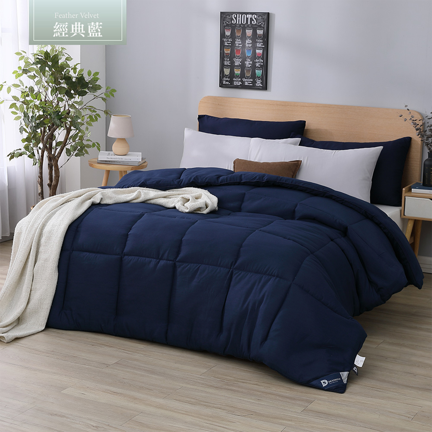 (20251104 新增款式)【BEST】韓系經典羽絲絨保暖被 雙人2.5kg 冬季首選 多款任選 贈香薰精油擴香瓶 50ml 1入 