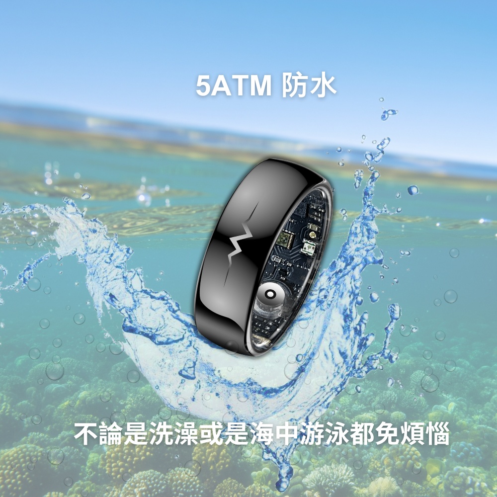 【Osmile】Ring-ES1  健康管理戒指 心率、壓力、血氧、含糖量、 ECG量測 RZ