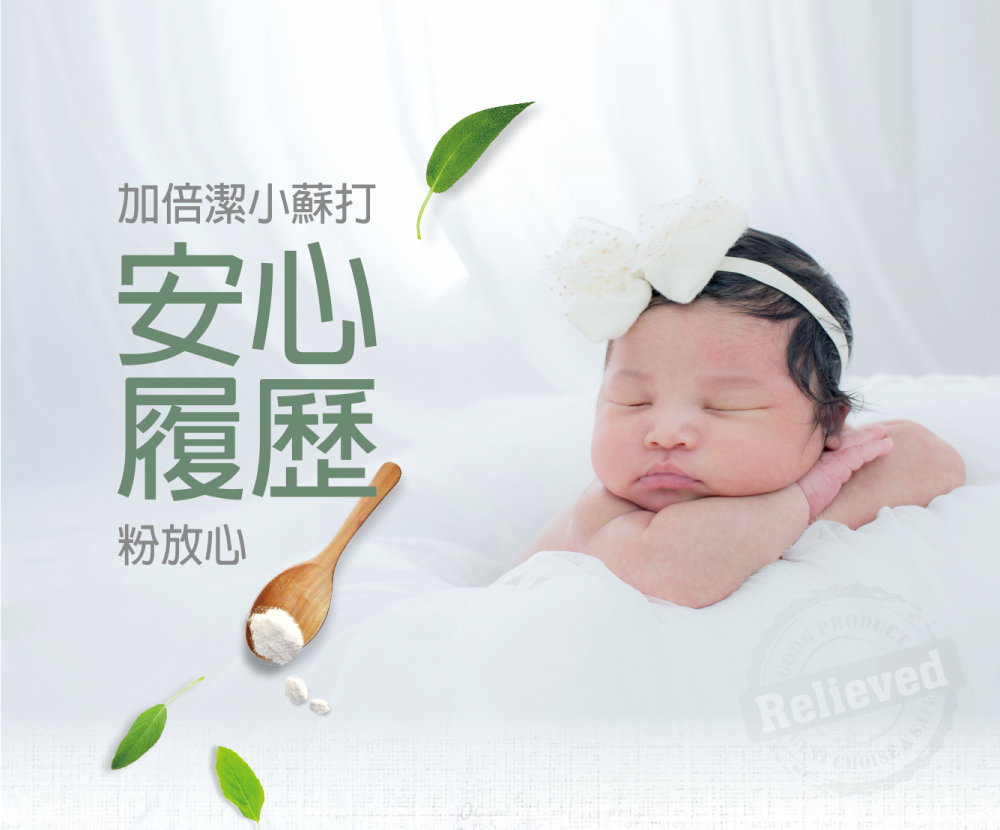 加倍潔 小蘇打去汙粉 1kg (12入/箱) (小蘇打粉)