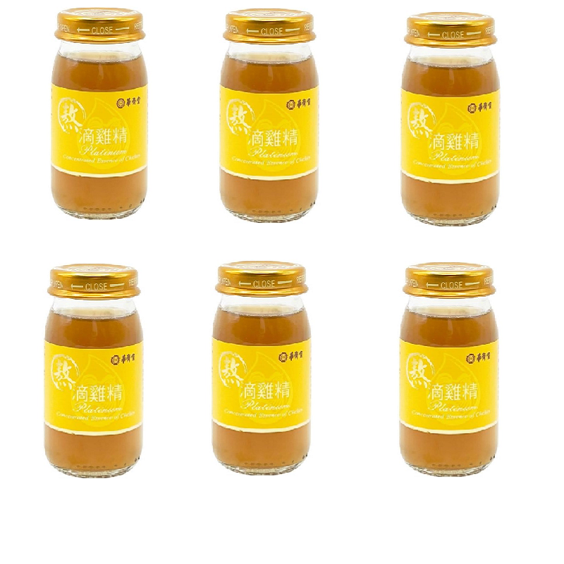 華齊堂保健飲品 葡萄糖胺 雪蛤燕窩 敖滴雞精 無糖雙篸 葉黃素 靈芝飲