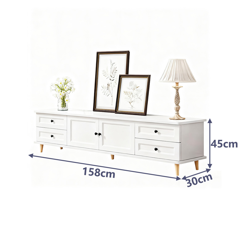 【E家工廠】160CM電視櫃 客廳電視櫃 客廳櫃 TV櫃 高腳電視櫃 384