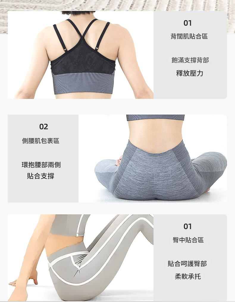 雲感支撐防駝背美姿坐墊