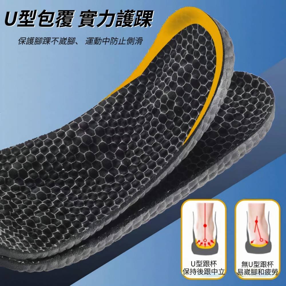 【踩雲感】石墨烯抗菌防臭呼吸鞋墊