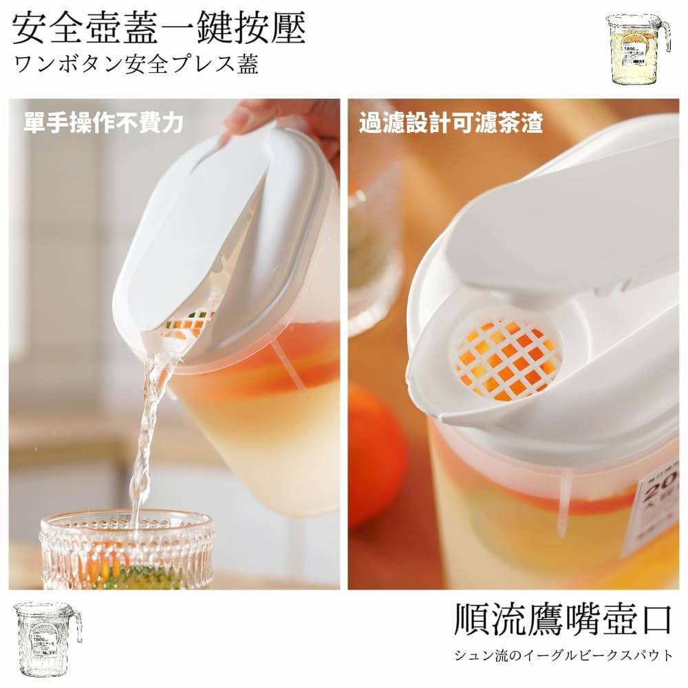 【HANDY】日式密封窄型冷水壺