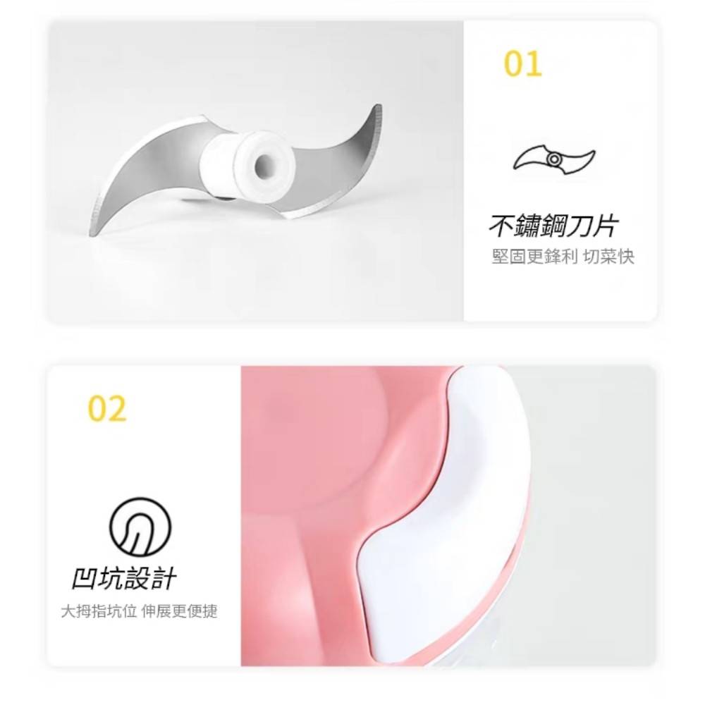 【10秒蒜】迷你料理切蒜器/輔食器