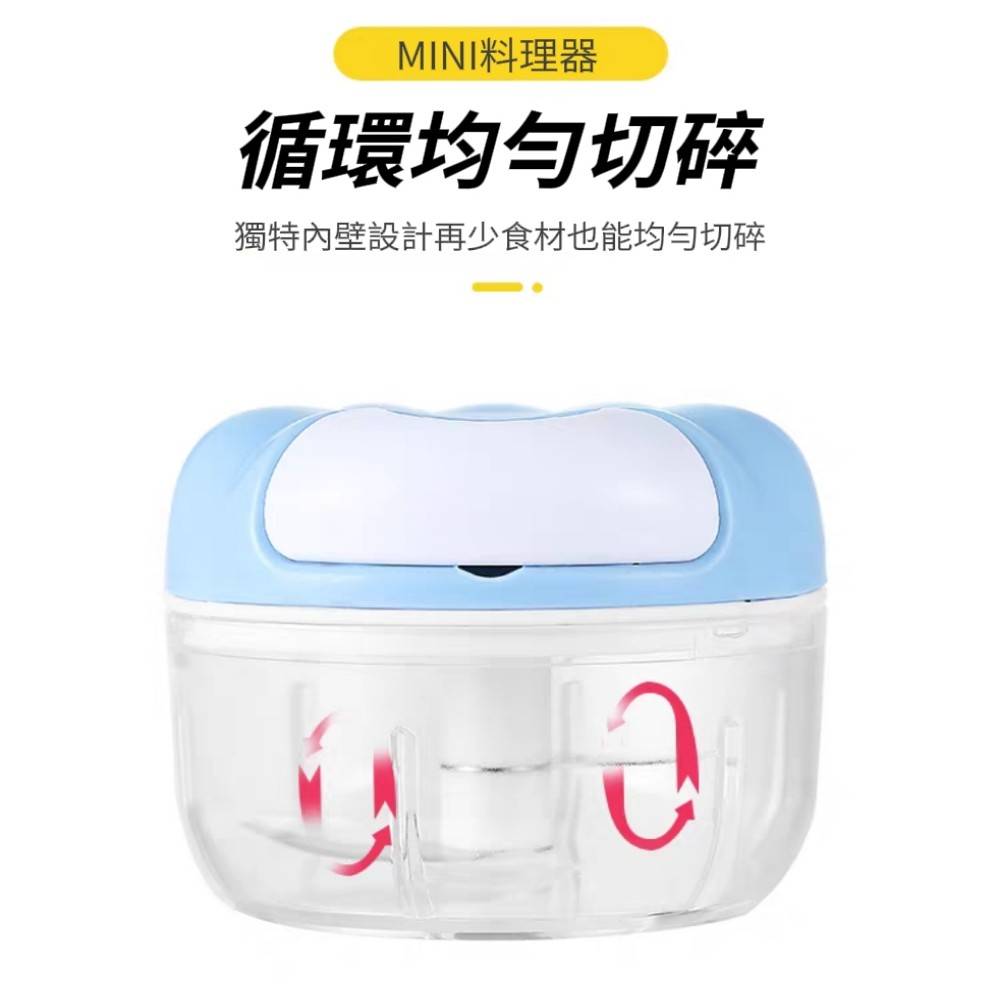 【10秒蒜】迷你料理切蒜器/輔食器