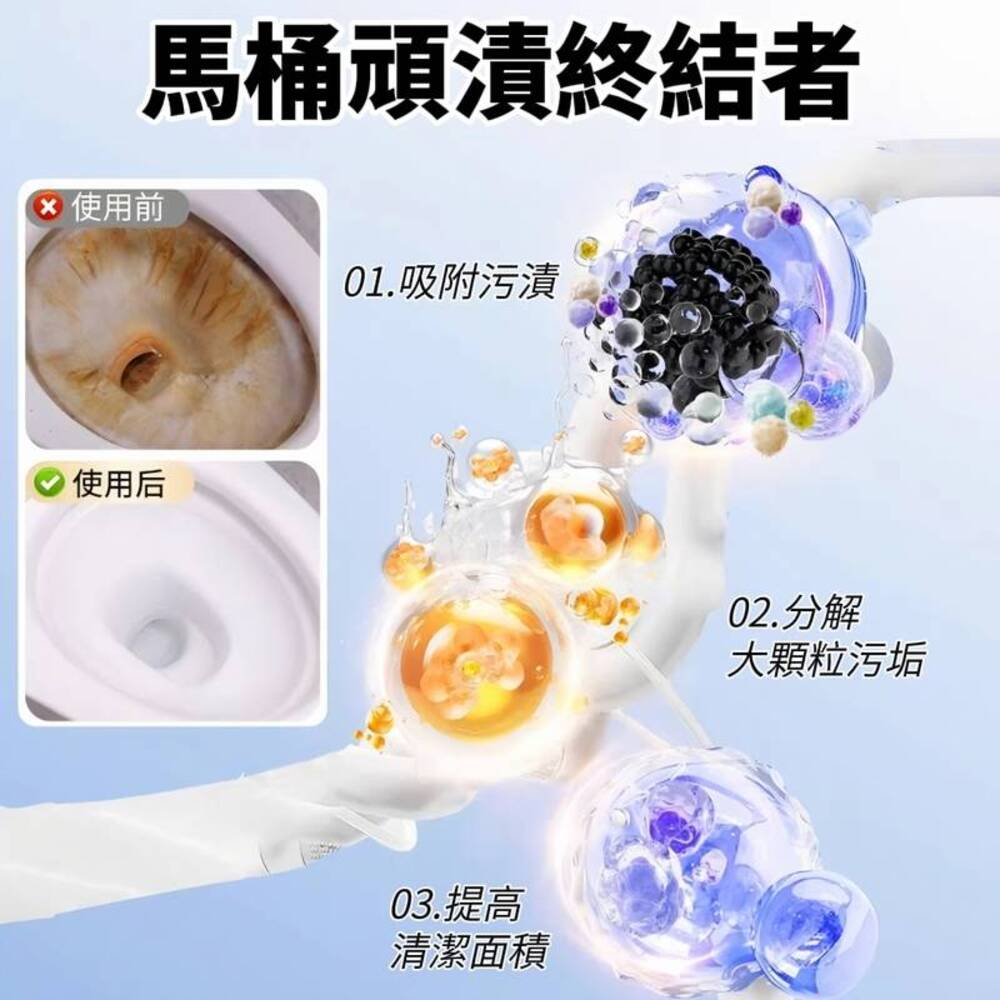 【立管家】雙功能噴頭除垢浴室清潔劑 