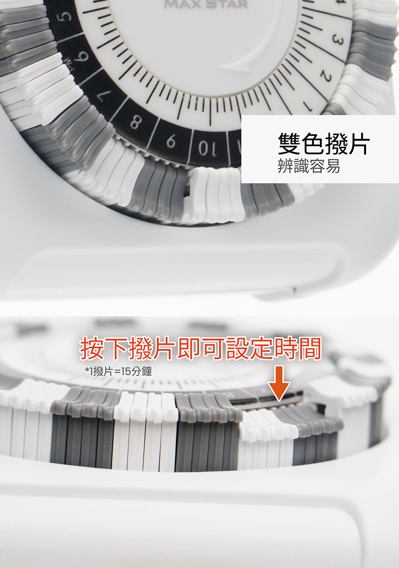 【太星電工】省電家族2P機械式定時器 OTM406A