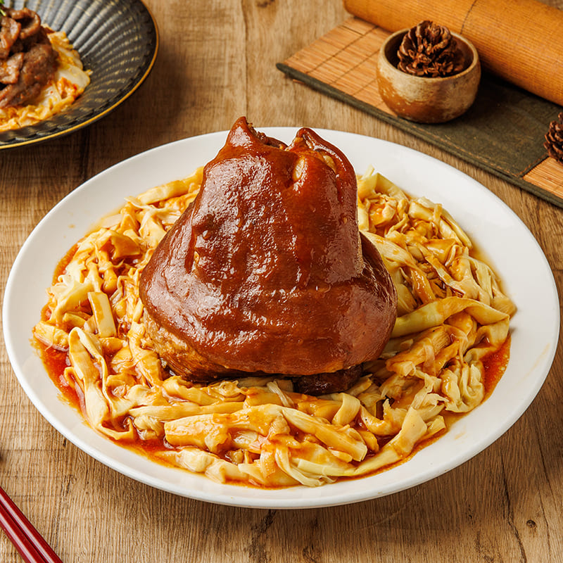 現貨+預購 2026年菜【彭園】2026譚府富貴好運五件組(玉皇烏雞+譚府左宗棠雞+午仔魚+筍絲蹄膀+櫻花蝦米糕)