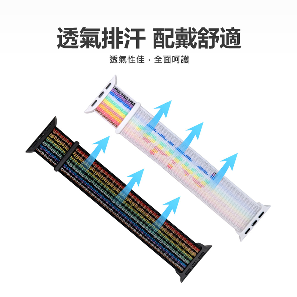 CW-AP-S11 智慧手錶尼龍通用錶帶 小號(適用蘋果手錶款式 38/40/41/42mm S10)
