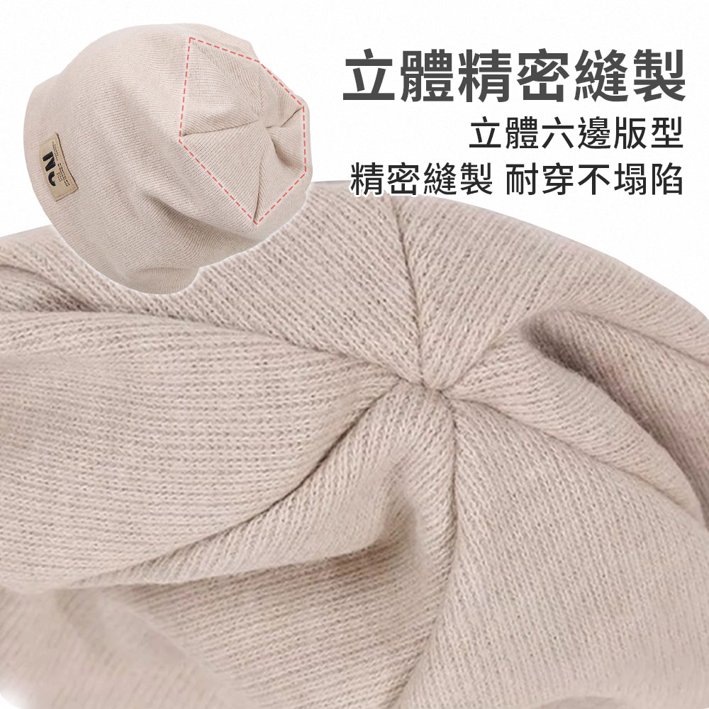 加絨保暖防風堆堆帽