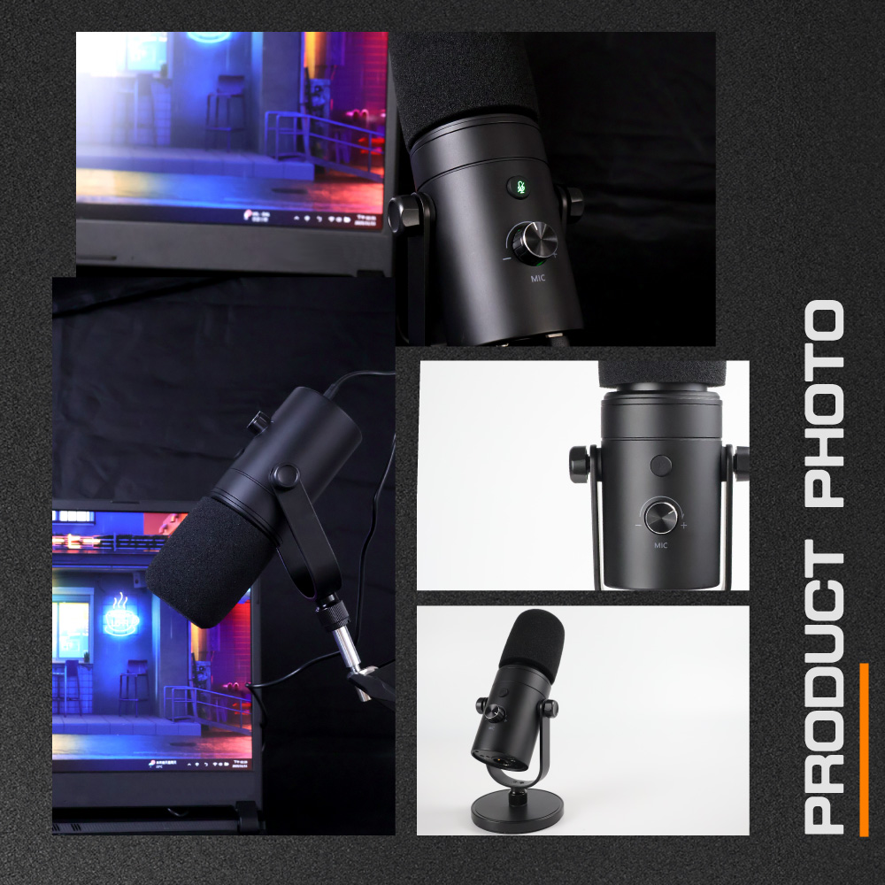 【DTAudio聆翔】升級版動圈麥克風｜鋁合金機身、心型指向收音