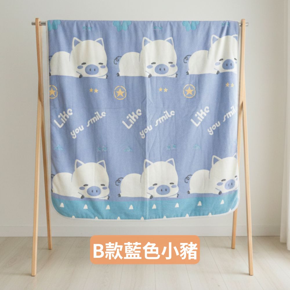 凱美棉業｜秋冬限定 純棉十層紗童被 寶寶被