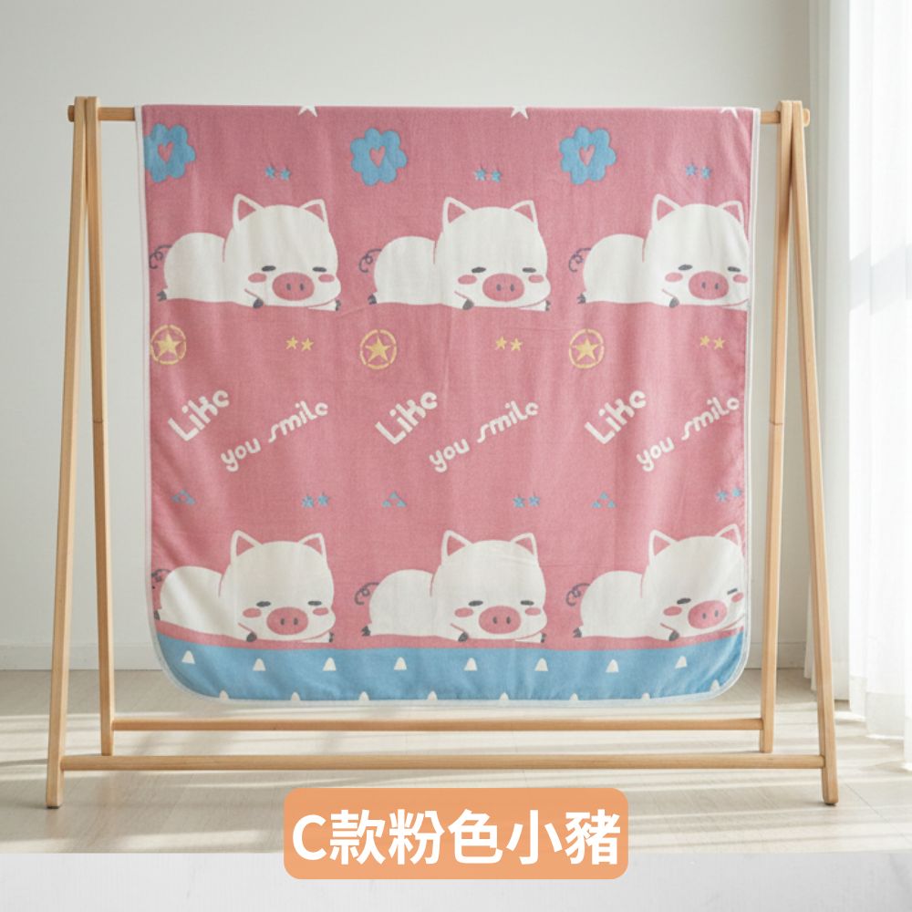 凱美棉業｜秋冬限定 純棉十層紗童被 寶寶被