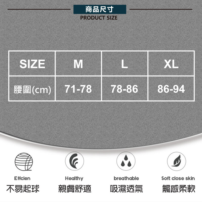 【YABY芽比】Crocodile鱷魚5片式平口褲 M~XL