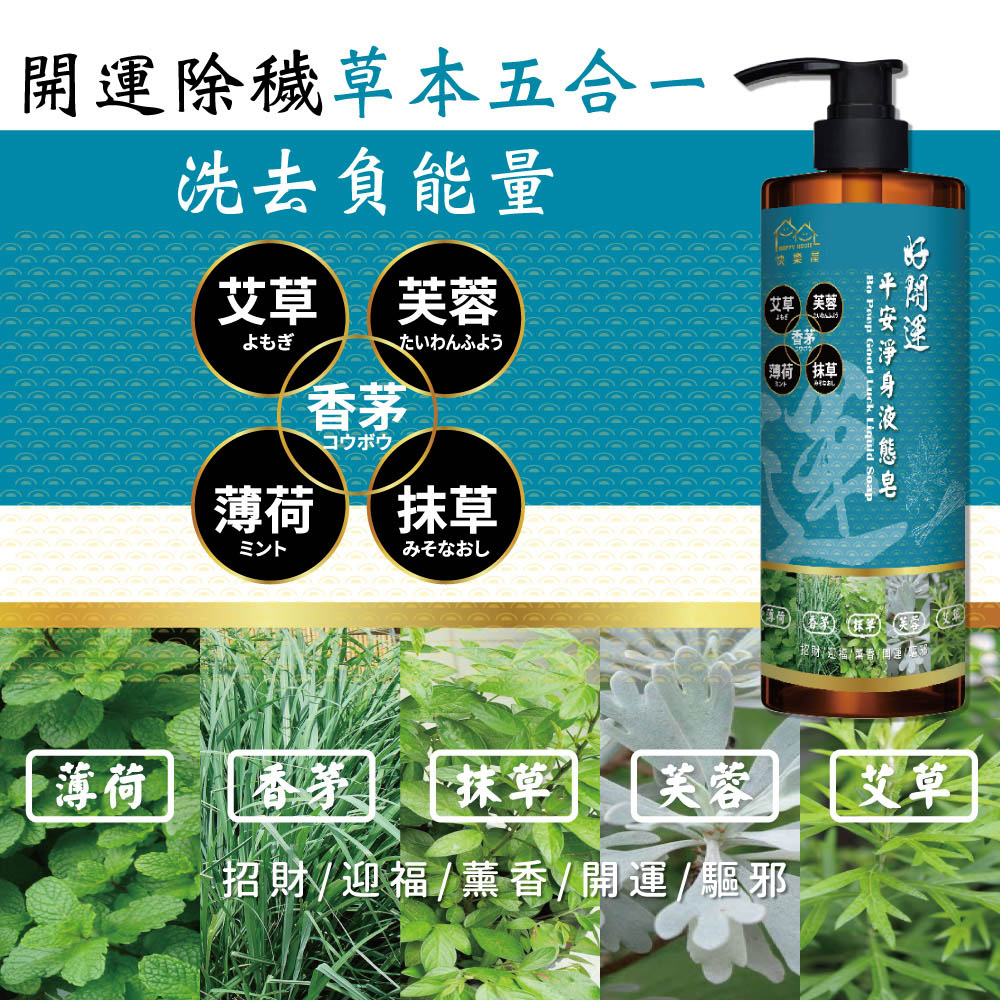 雙12下殺優惠$1212【正金牌】一條根開運液態皂組