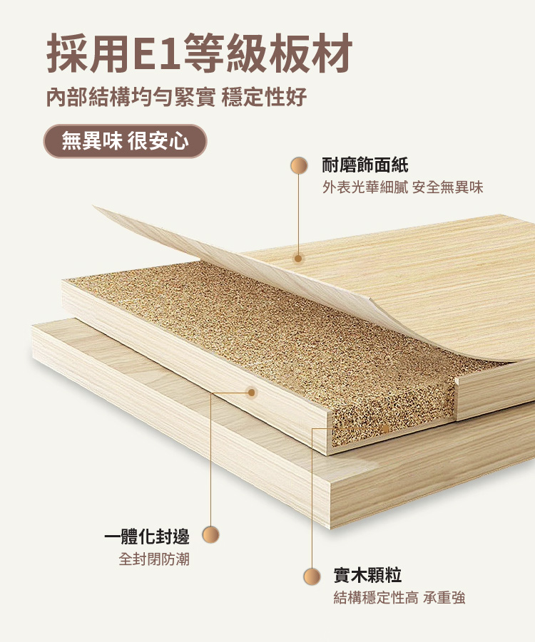 【ANDYMAY2】洛克原木風日式置物架(OH-K133)