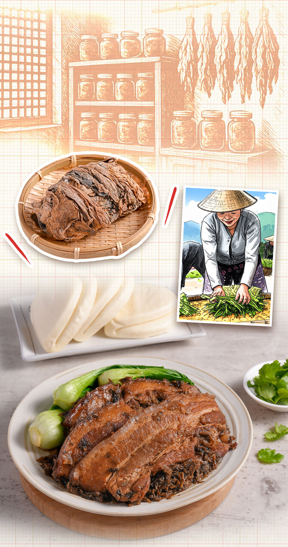 【愛上新鮮】阿基師客家招牌梅干扣肉500g