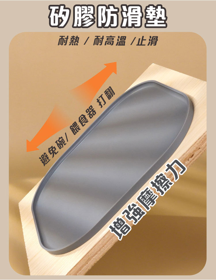 寵物吃飯必備 軟矽膠防溢餐墊