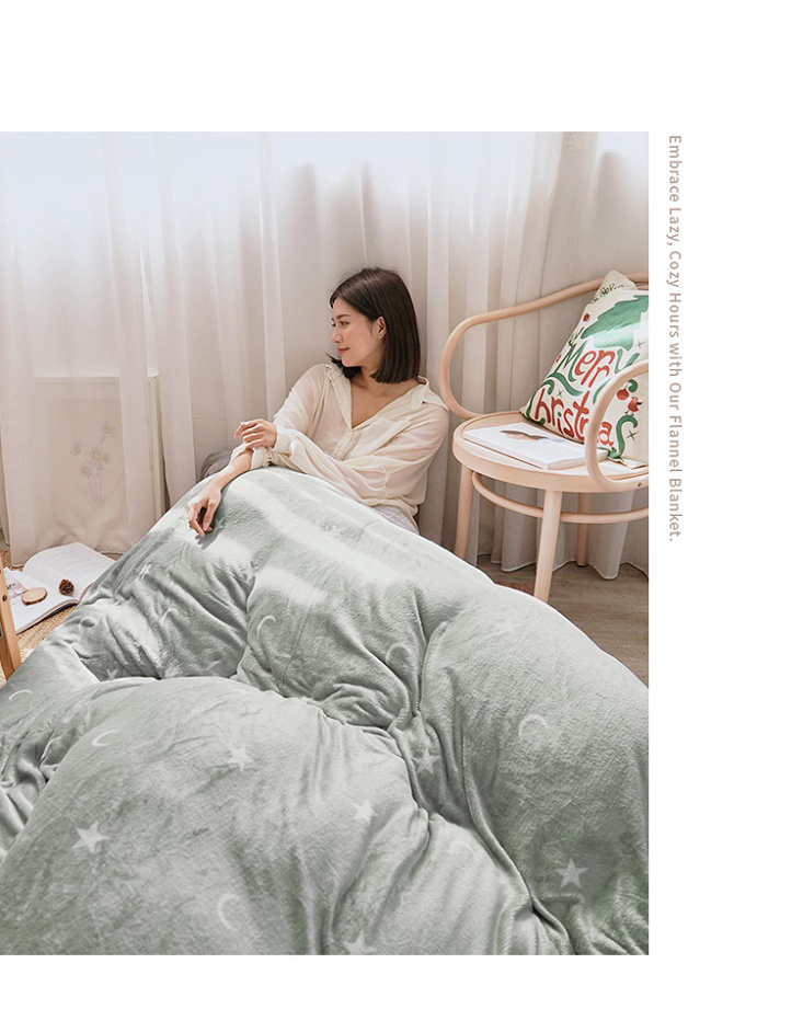 瞬暖法蘭絨床包組/暖暖被/厚被套