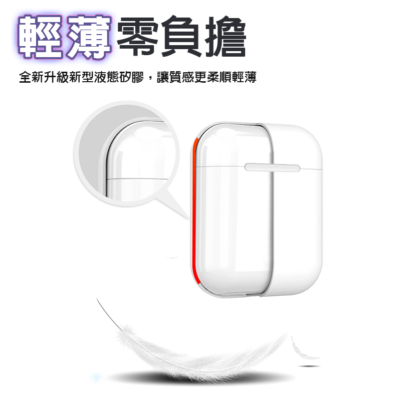 耳機保護套 液態矽膠保護套 Airpods保護套 防摔 防滑  不易變型 藍芽耳機保護套 保護殼 防護套