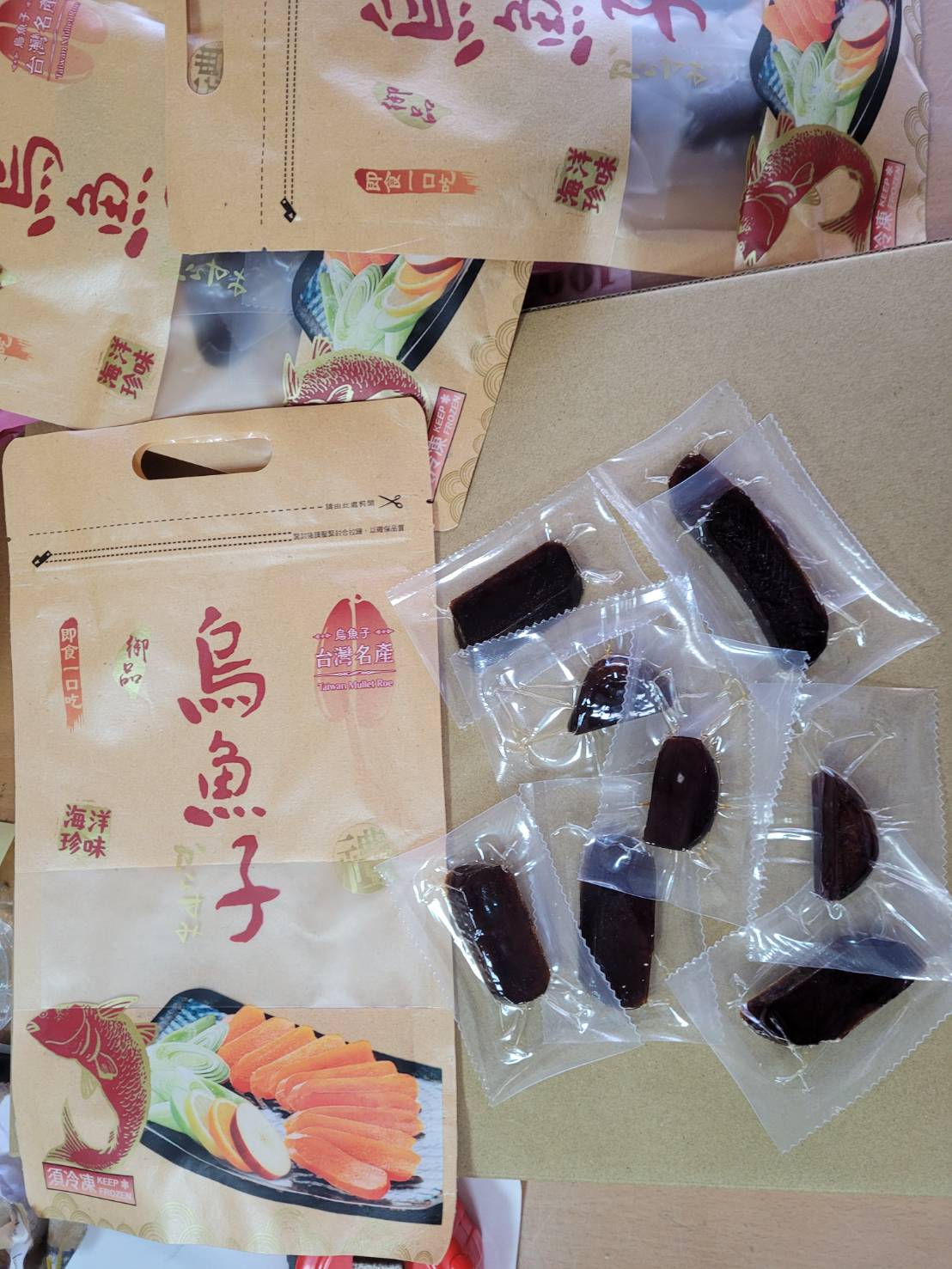 台灣野生一口烏魚子75g包