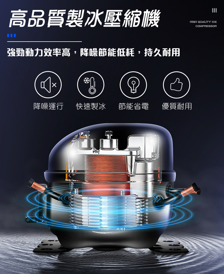 日產100KG 55冰格 智能製冰機 9-12分鐘快速出冰 110V 商用製冰機 製冰 製冰機 大型製冰機