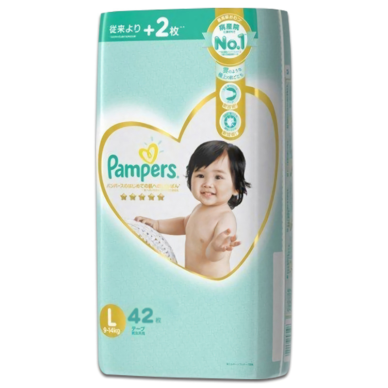 日本境內五星幫寶適尿布
