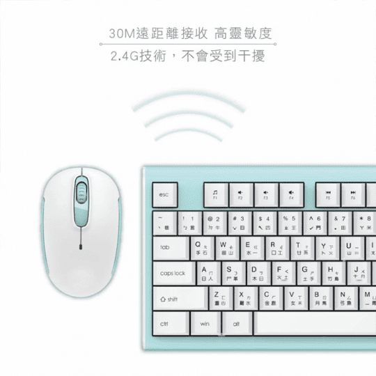 【KINYO】無線鍵盤滑鼠組GKBM-883 鍵鼠組 鍵盤 滑鼠 電腦配件
