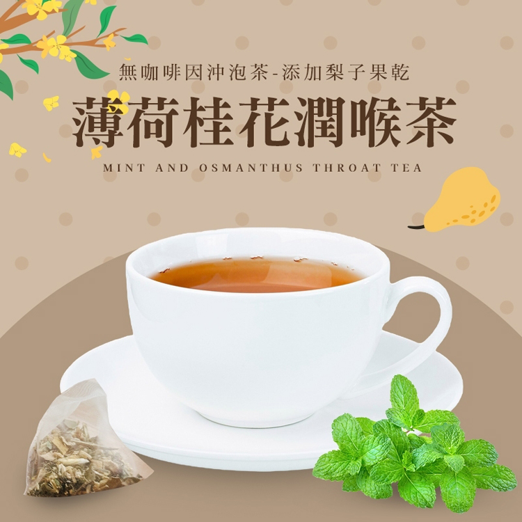 【cammie】無咖啡因沖泡茶包(5入/袋) 菊花茶 花草茶 薄荷桂花茶 黑豆茶