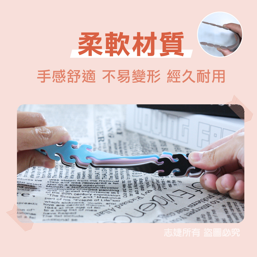 口罩調節延長帶/護耳帶-顏色隨機(5入)
