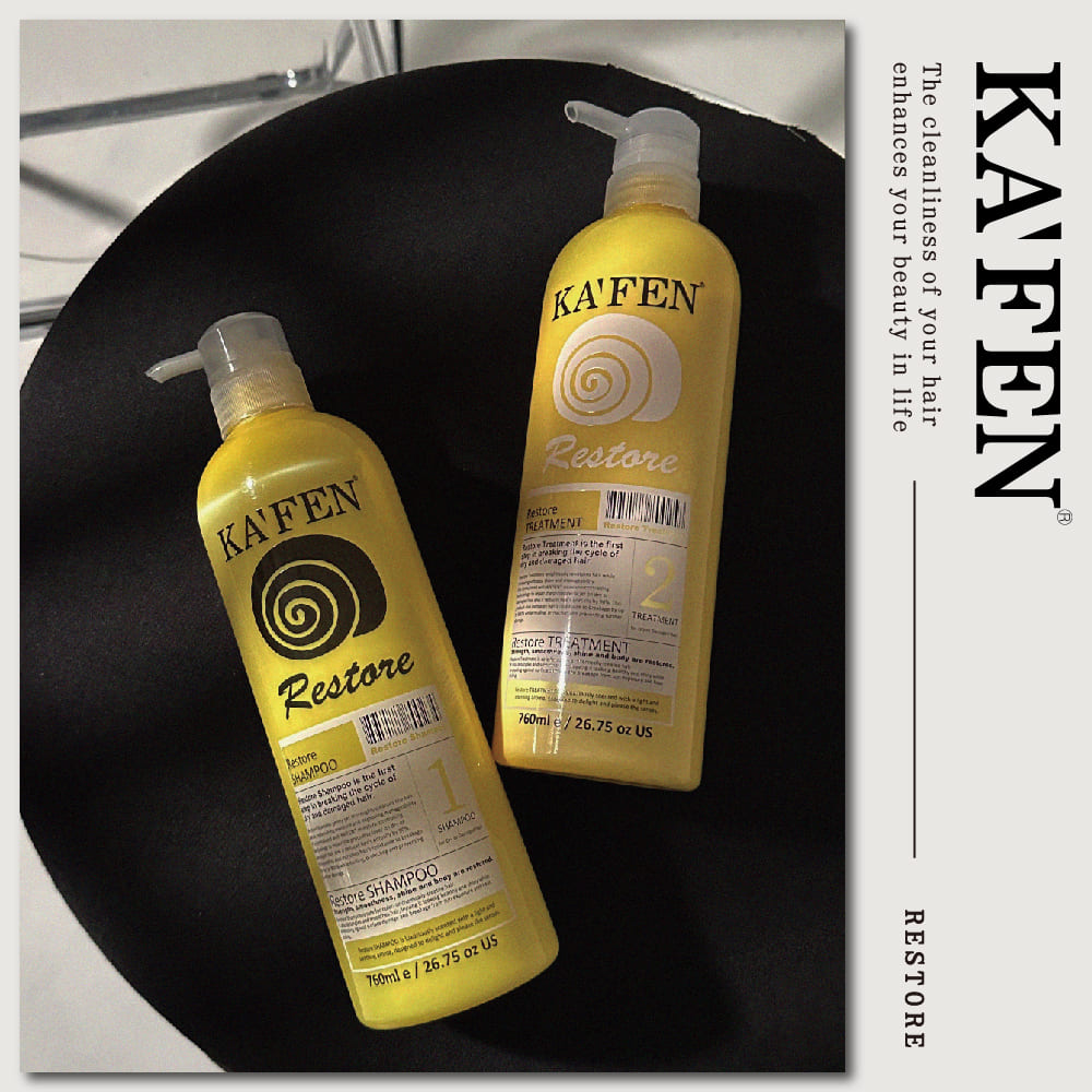 KAFEN卡氛 蝸牛極致系列洗髮精  護髮素760ml