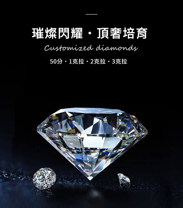培育鑽石裸石 