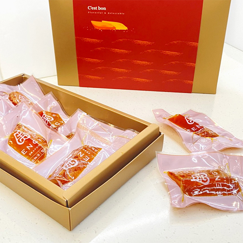 【威海Way Hai】溏心御子禮盒｜台灣頂級野生爆漿一口烏魚子 精緻送禮禮盒