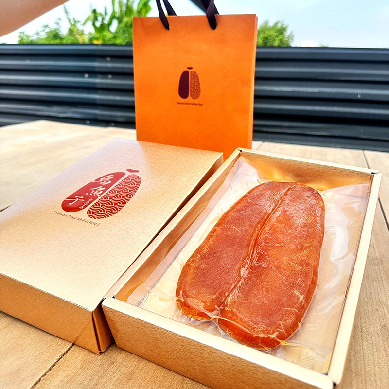 【威海Way Hai】溏心御子禮盒｜台灣頂級野生爆漿5兩大片烏魚子 精緻送禮禮盒