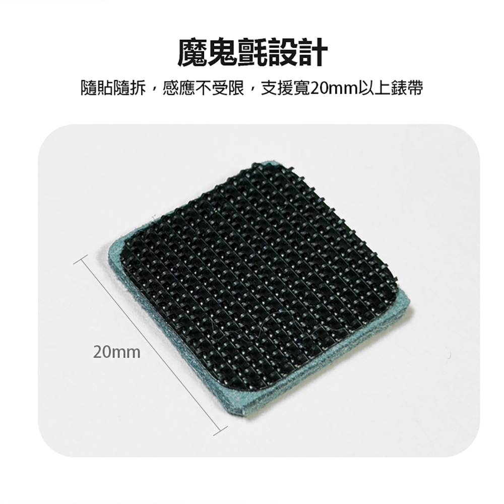 CUIDW-1 CUID魔鬼氈貼片(支援寬20mm以上尼龍錶帶 最強門禁卡 門禁/電梯/保全加密卡/考勤感應 CUID晶片)