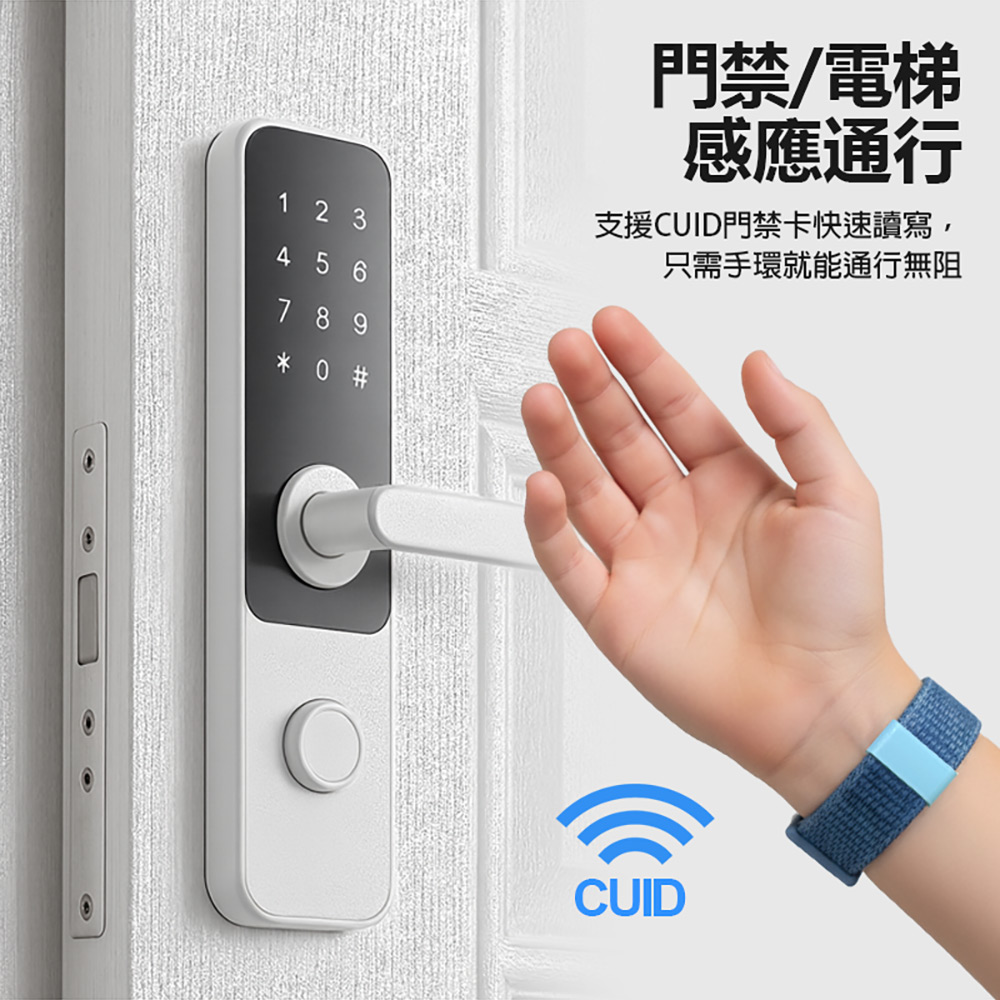 CUIDW-2 CUID錶帶扣環(支援寬20mm以下錶帶 最強門禁卡 門禁/電梯/保全加密卡/考勤感應 CUID晶片)