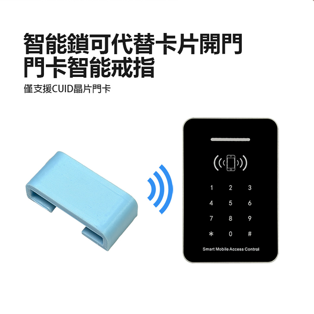 CUIDW-2 CUID錶帶扣環(支援寬20mm以下錶帶 最強門禁卡 門禁/電梯/保全加密卡/考勤感應 CUID晶片)